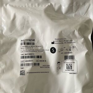 Lot of 9 NEW in Sealed Package Dreamwear Nasal Cushions, Size Small